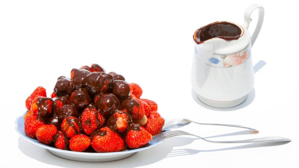 Frosted Chocolate-Covered Raspberries