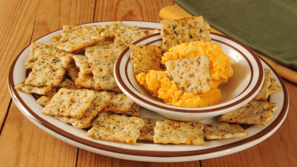 cheese and crackers