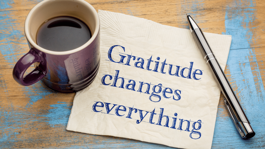 gratitude changes